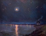 Arthur Egeli - Full Moon Provincetown thumb