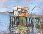 Jerome Greene Working Pier Provincetown